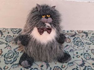 Vintage 1976  Toy  Museum Collection Stuffed Cat