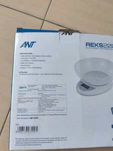 ANT AEKS200 Kitchen Scale - New in Box!