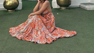 Boho Print Maxi Dress