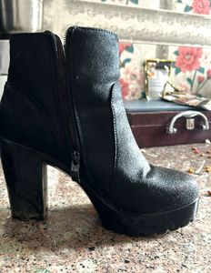 Black Heel Boots