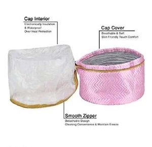 Pink Hair Spa Cap