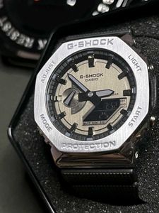 Casio G-Shock Watch Gm2100 Silver