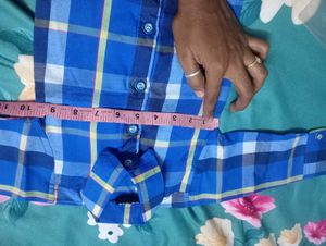 New Blue Checkered Shirt