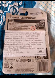 Hot Wheels Ferrari F40 - Red