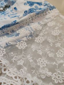 Floral Lace Sleeve Top