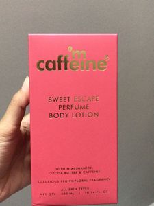 Mama Caffein Sweet Escape Perfume Body Lotion