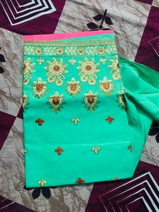 Unstitch Beautiful Light Work Dress Material 💕