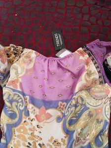 Georgette Long Top For Girls
