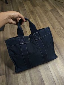 HERMES Authentic Canvas Bag