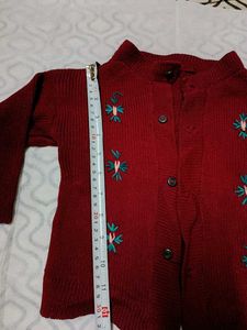 Warm woollen sweater