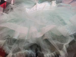 Mint Tulle Flower Girl Dress