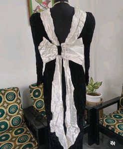 Black Velvet Party Dress ❤️‍🔥❤️‍🔥