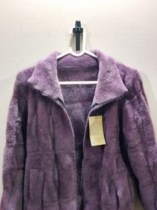 Imported luxury faux fur jacket/sweater