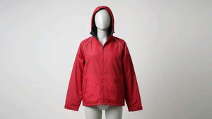 Red Hooded Jacket