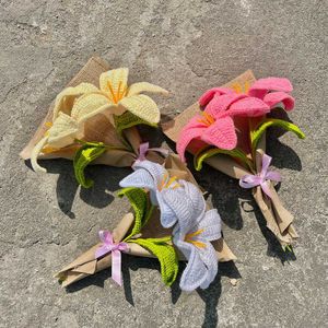 Crochet Lily Flowers Bouquet 💐
