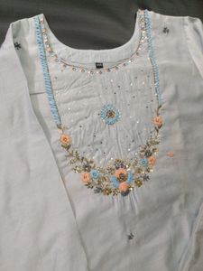 Embroidered Kurta Set 3XL