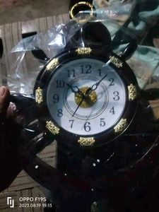 Anchor Wheel Wall Clock