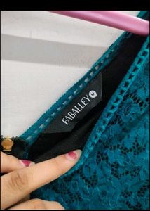 Pinterest Blue Fit &amp; Flare Dress