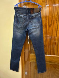 Flying Machine Men&#39;s Blue Denim Jeans