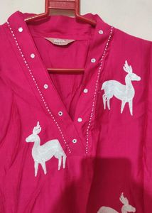 Rani Pink Cord set Totally New