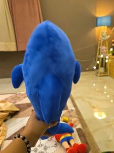 Blue Dolphin Plush Toy