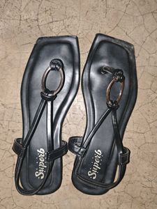 Black Superb Sandals