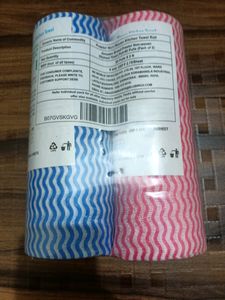 2 Pcs Kitchen Napkin Towel Roll 80 Pulls