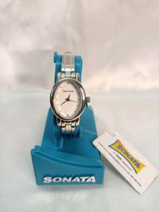 Sonata Analog White Dial Women&#39;s Watch
