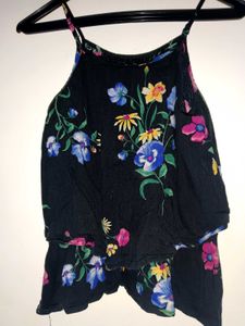 sleeveless western top for women