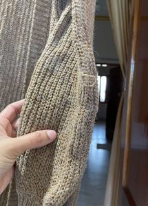 Cozy wool knitted oversized Cardigan