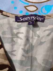 Camouflage Print Tank Top