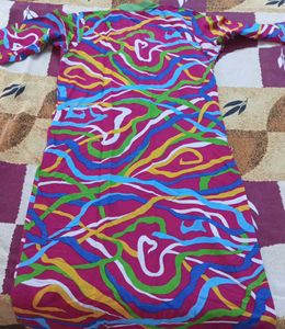 Colorful Printed Kurta