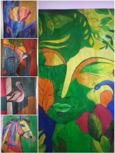 Handmade Abstract Painting