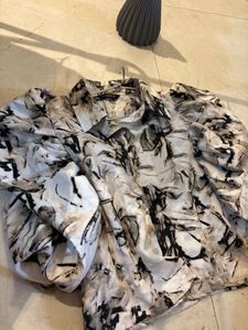 Zara Marble Print Top
