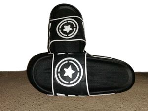 Stylish Black Slides