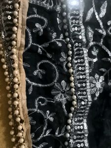 Teal Colour Sharara
