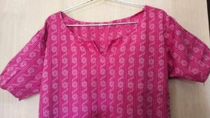 Pink Colour Kurta