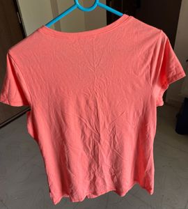 No Boundaries Coral Pink T-Shirt – Size XXL