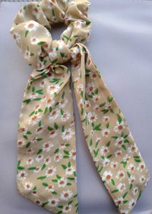 Combo Of 5 Scrunchies Rubber Band