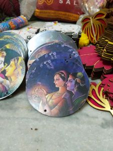 5 Radhe Krishna MDF Cutouts
