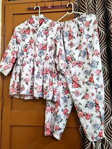 Floral Printed Co-ord