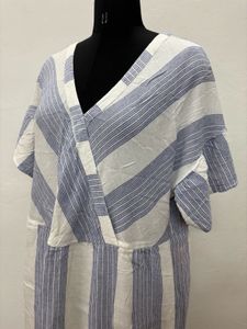 Striped Midi Dress