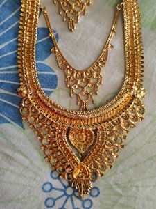 Beautiful 🤩 Golden 💛 Jewellery Set 😍😍