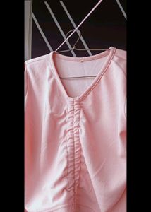 Pink Crop Top