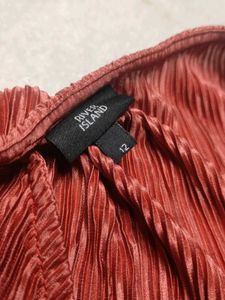 River Island Pleated Midi Dress