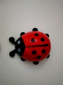 Cute Ladybug Brooch Sharpner