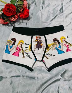 Cartoon Print Boxers