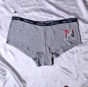 Nautica Gray Boy Short Panties