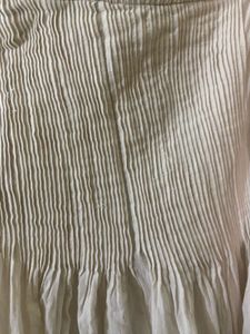 White Lace Trim Sundress