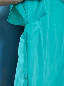 Sea Green Flared Tops